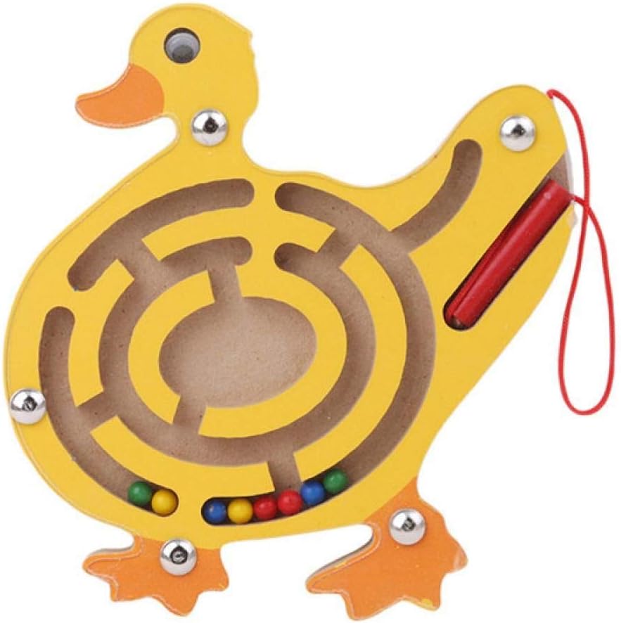 Woods™ - Feast of the senses with animals - Wooden magnetic maze