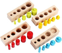 Thumbnail for Woods™ - Cylinder sorting kit - Wooden sorting game