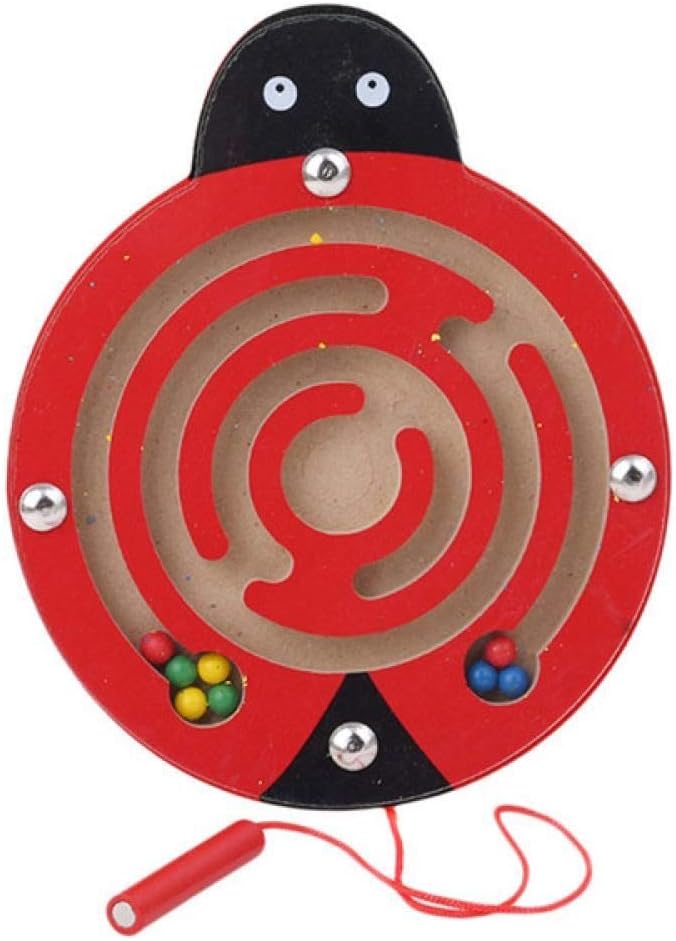 Woods™ - Feast of the senses with animals - Wooden magnetic maze