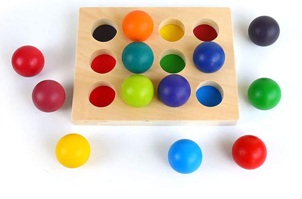 Woods™ - Rainbow balls - Sorting game