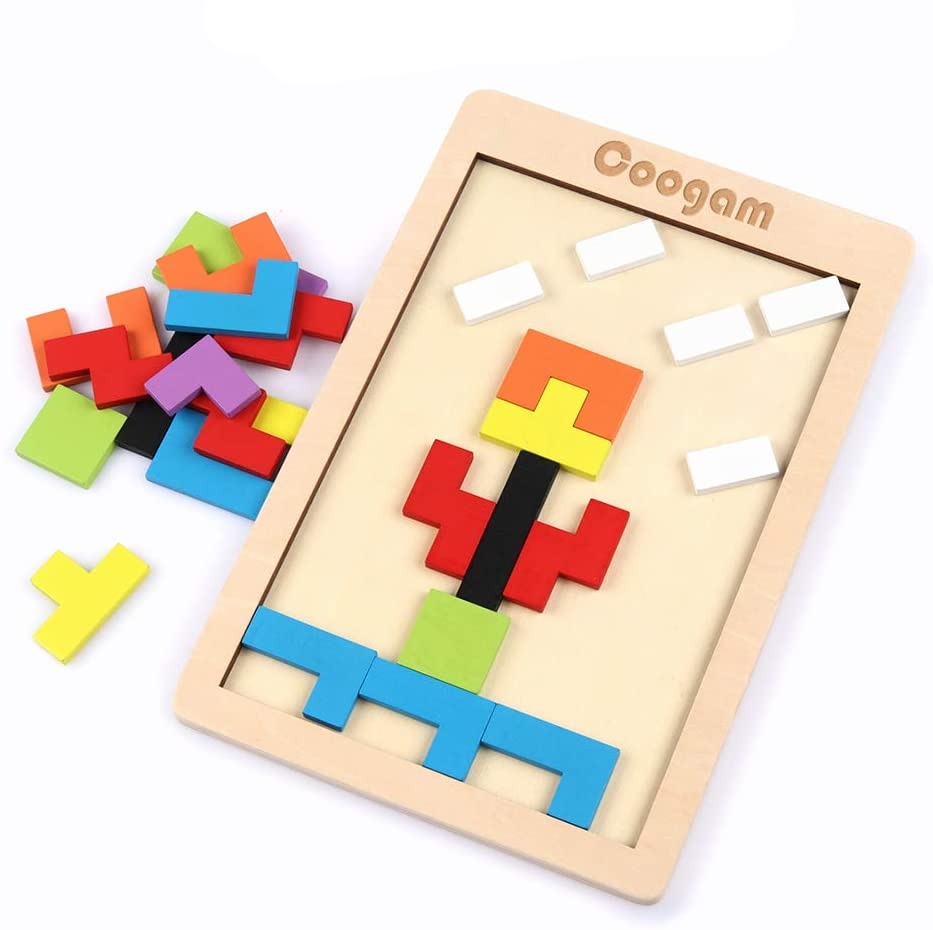 Woods™ - Brain Gym for Kids - Montessori Tetris Puzzle