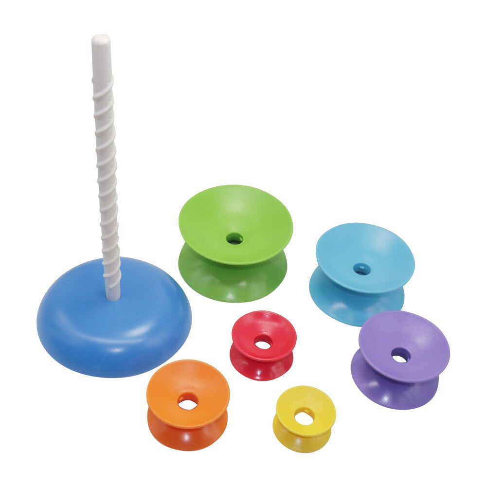 Rainbow Stacking Toy™ - The joy of building - Stacking Tower