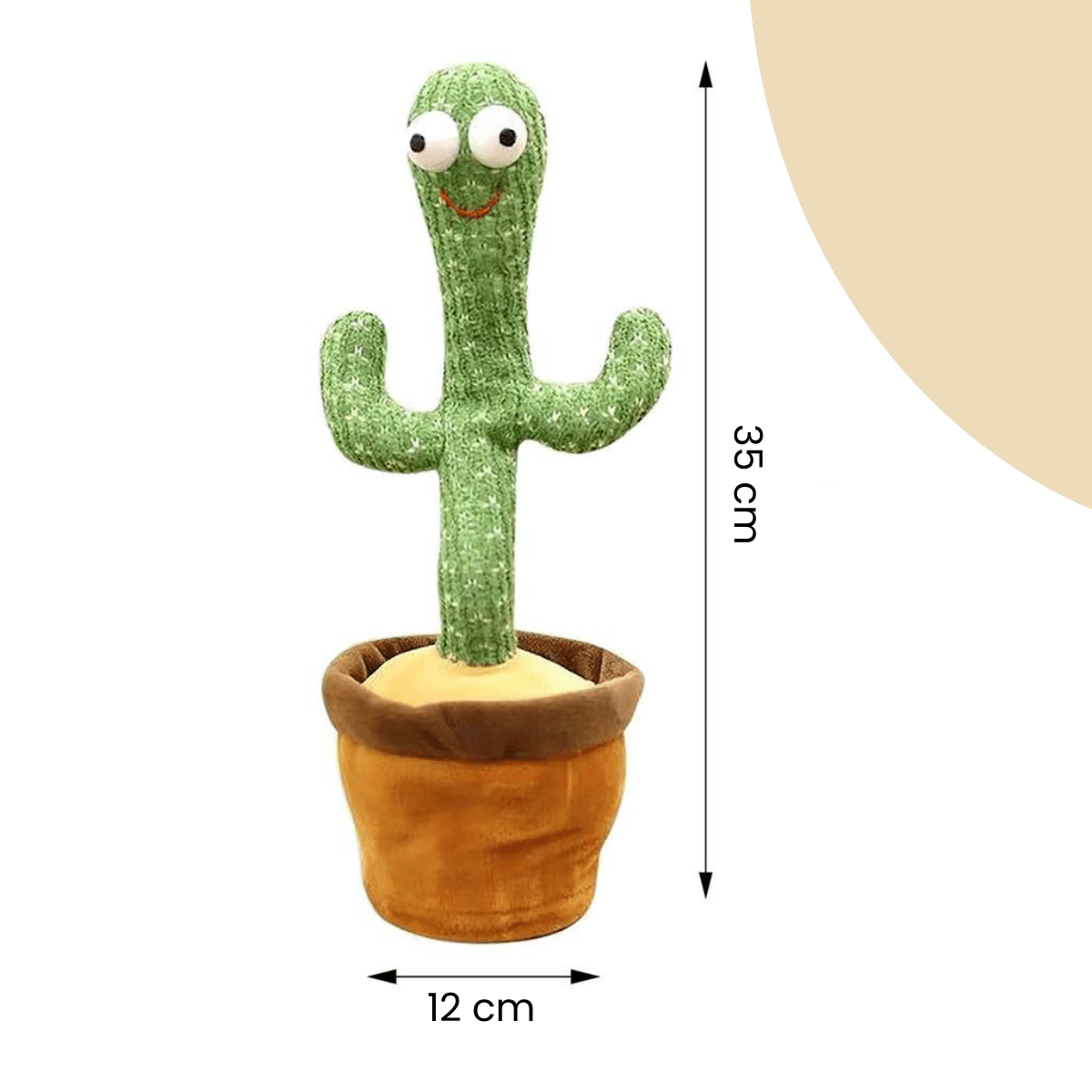 Happy Cactus™ - Toy that responds to sounds - Dancing cactus