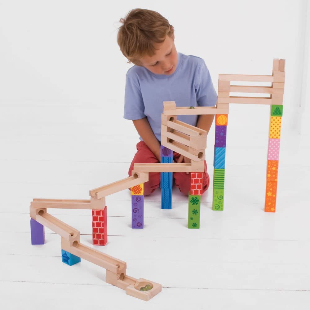 Woods™ - Easy construction - Marble ball track