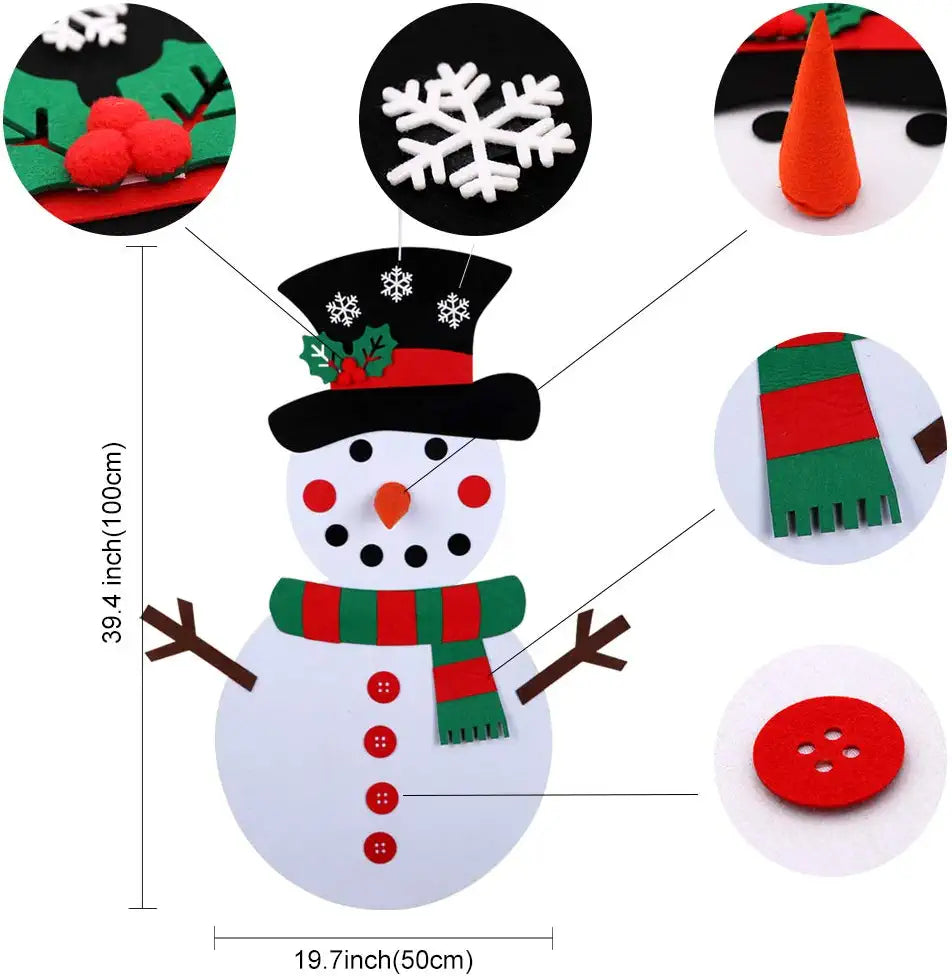 DIY Snowman™ | Let your child help you decorate - Diy snowman