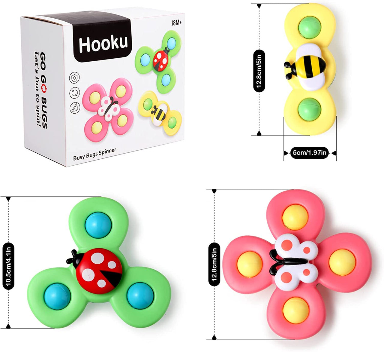 Bath Spinner ™ | Make bathing fun - Rotating bath toys