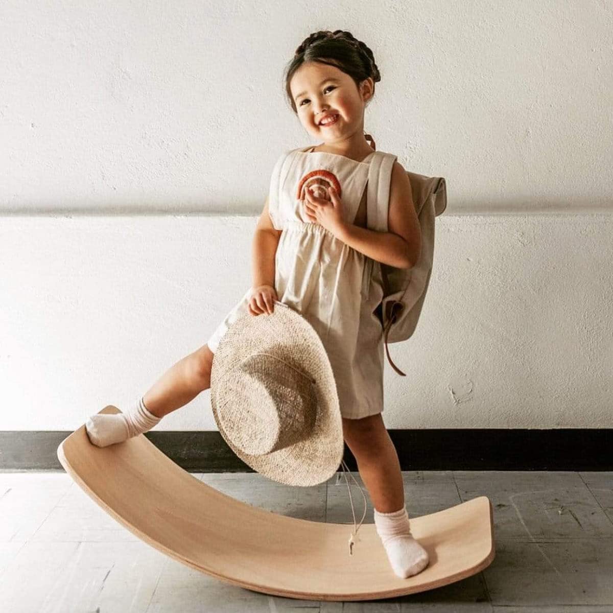 Wobble Board™ | Multipurpose toy - Wooden balance board