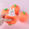 Squeeze Carrot™ - Squeeze, squeeze and don't stress - Bunny fidget toy