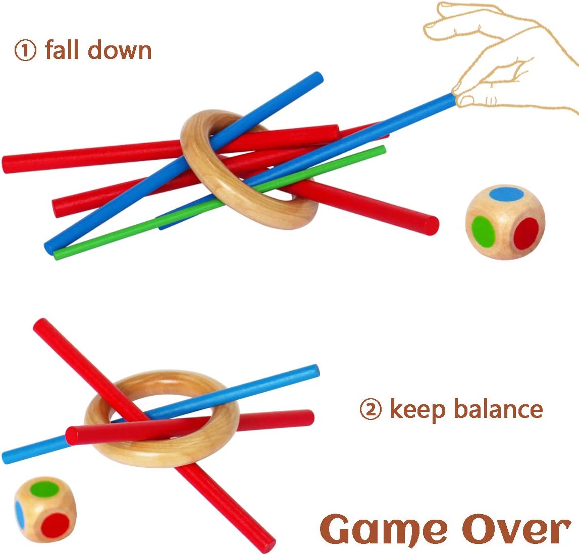 Woods™ - Keep your balance in the game! - Mikado game