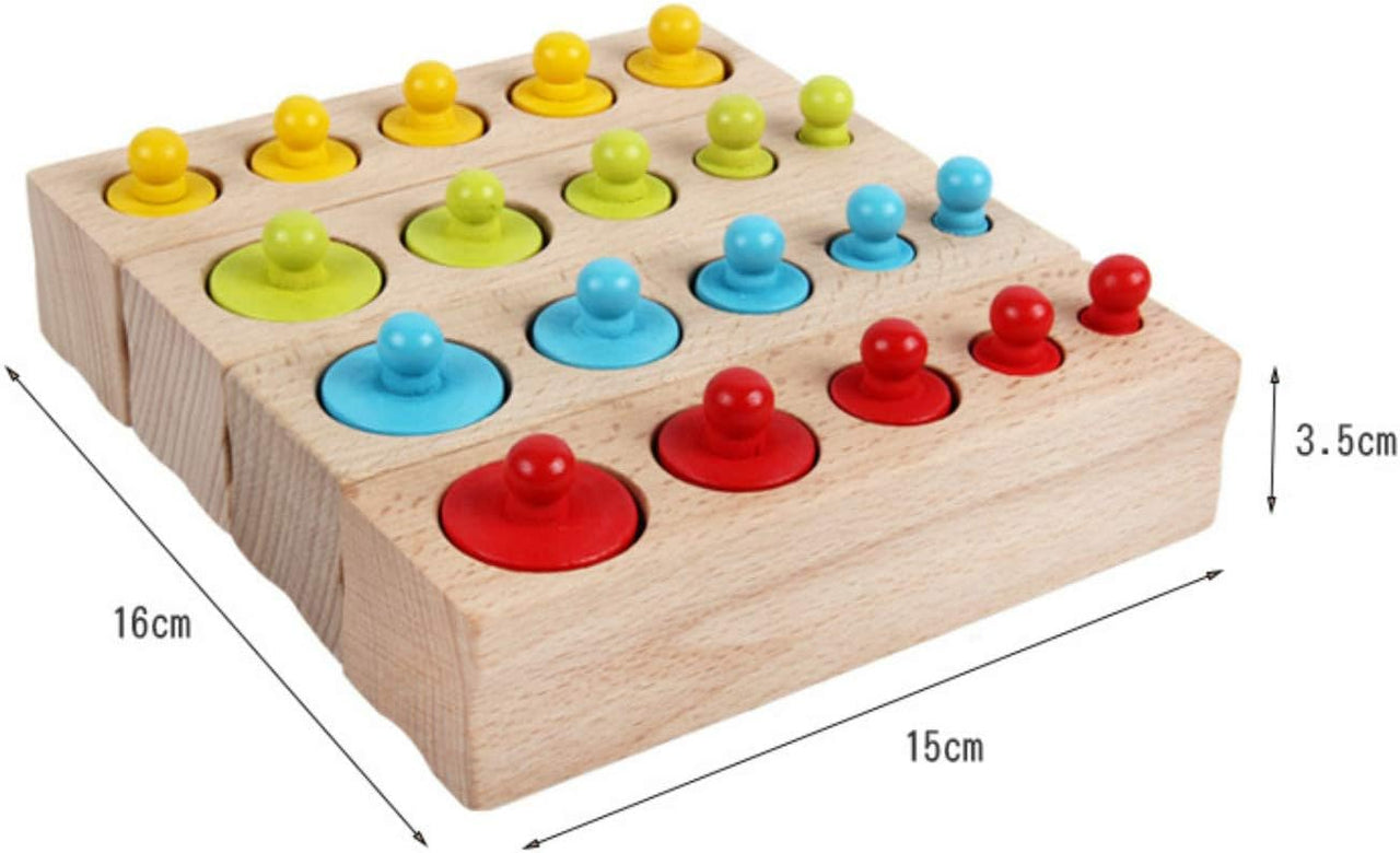 Woods™ - Cylinder sorting kit - Wooden sorting game