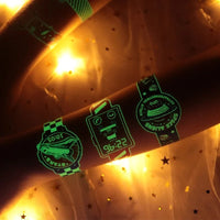 Thumbnail for Watch Tattoo Stickers™ - Magic on your wrist! - Glow in the dark bell tattoo sticker