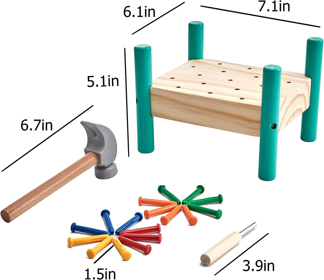 Woods™ - The fun of building starts here - Construction table for kids