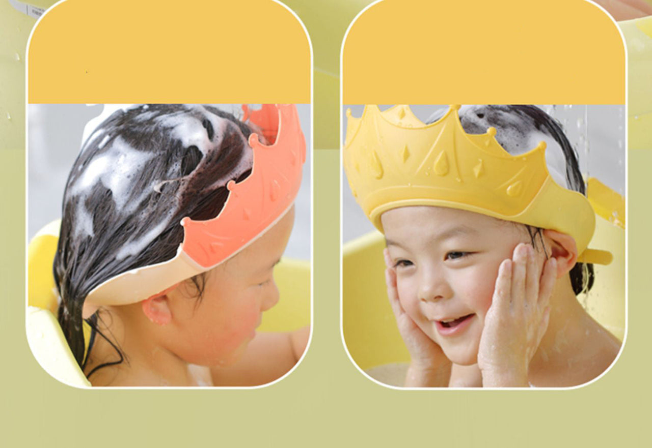 Shampoo Crown Cap™ - No more tears in the bath - Bath Cap