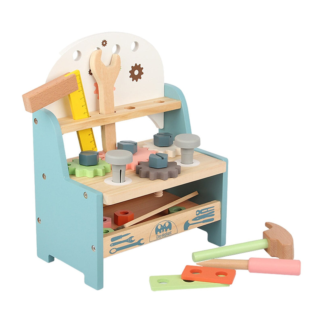 Woods™ - Play, learn and build yourself - Tool bench for kids