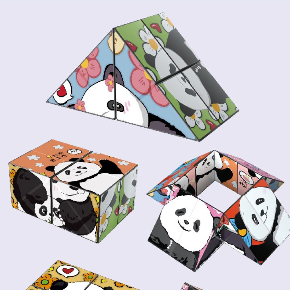 Panda Puzzle™ - Educational fun - Puzzle Cube