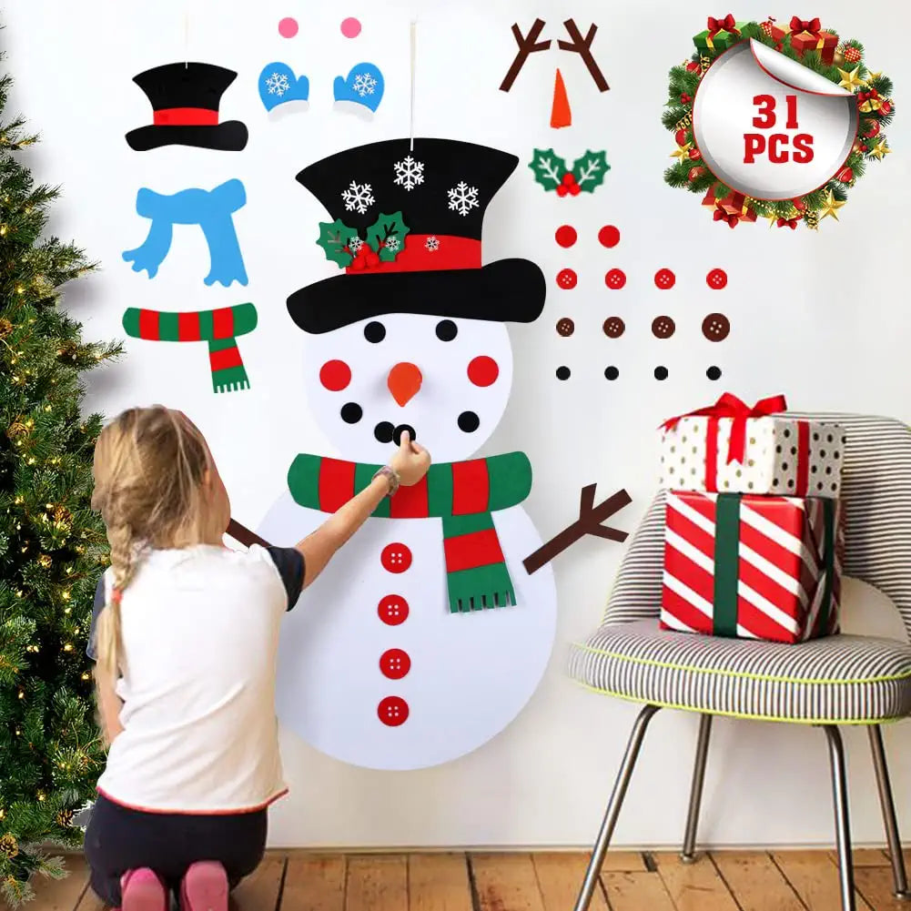 DIY Snowman™ | Let your child help you decorate - Diy snowman