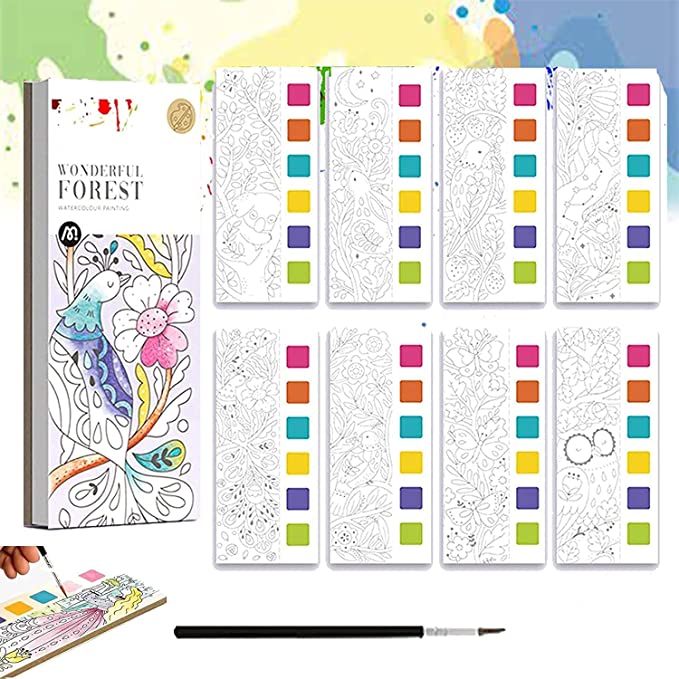 Paint Book™ - Create with watercolours! - Colouring book