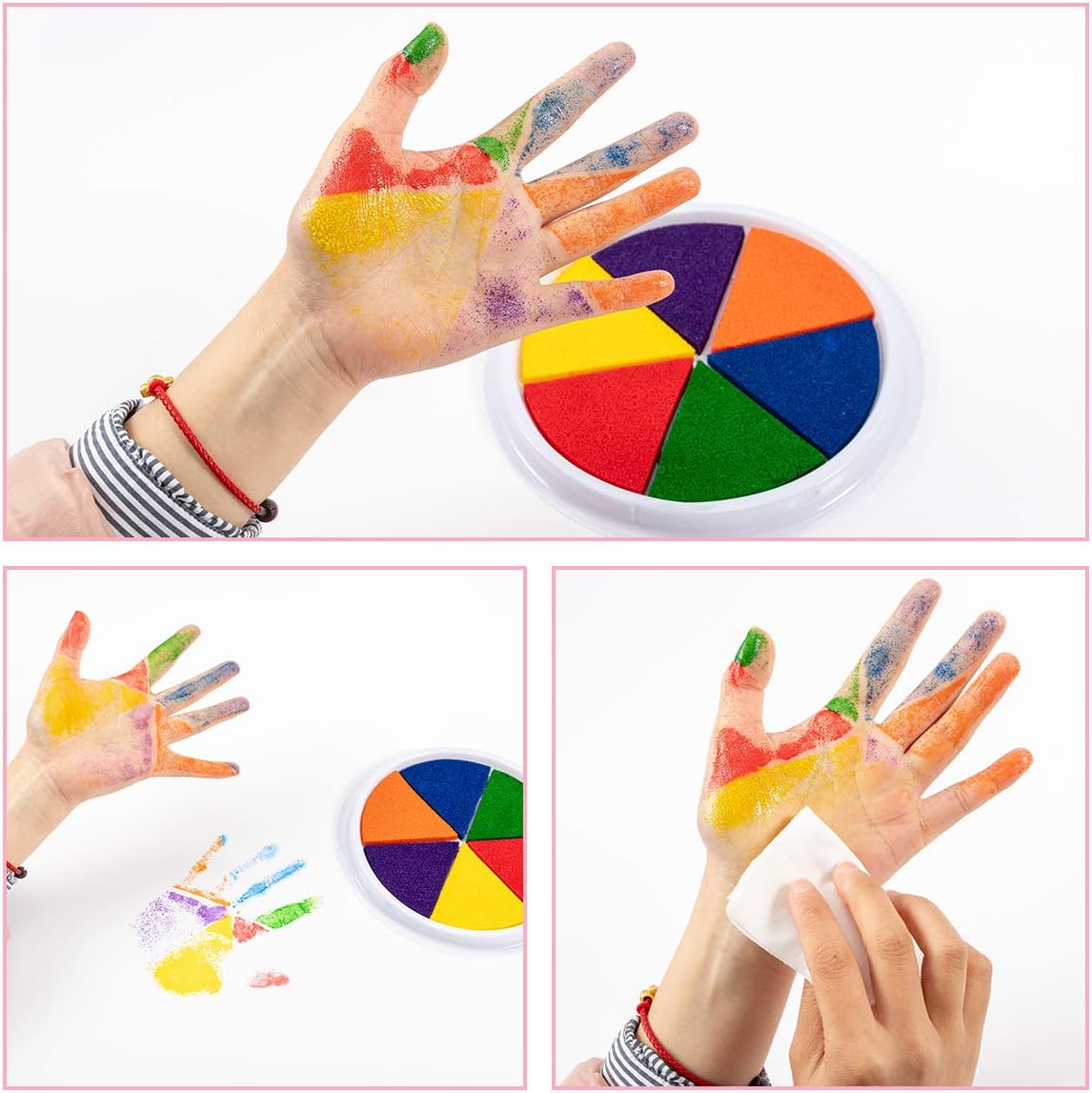 Paint Wheel™ - Paint with finger paints - Painting set for children