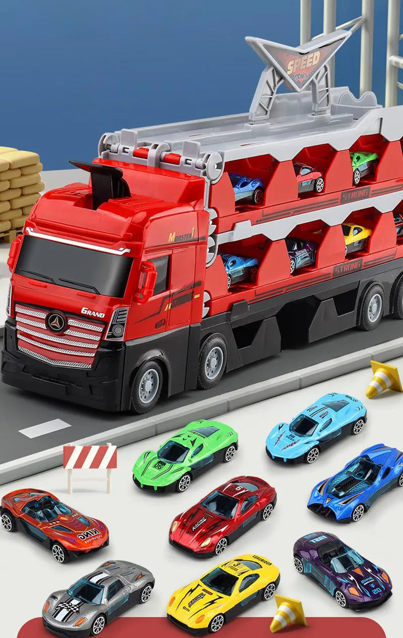 Car Transport Truck™ - Fun to drive - Toy truck