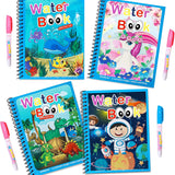 Magic Water Book™ -  Colour with water - Colouring book