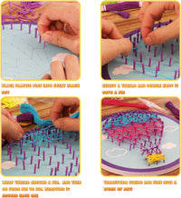 Thumbnail for String Art Craft Kit™ - Colourful creations with yarn - Yarn craft kit