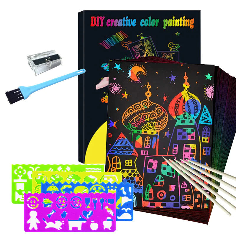 ColorBurst™ - Play with colours - Scratch paper