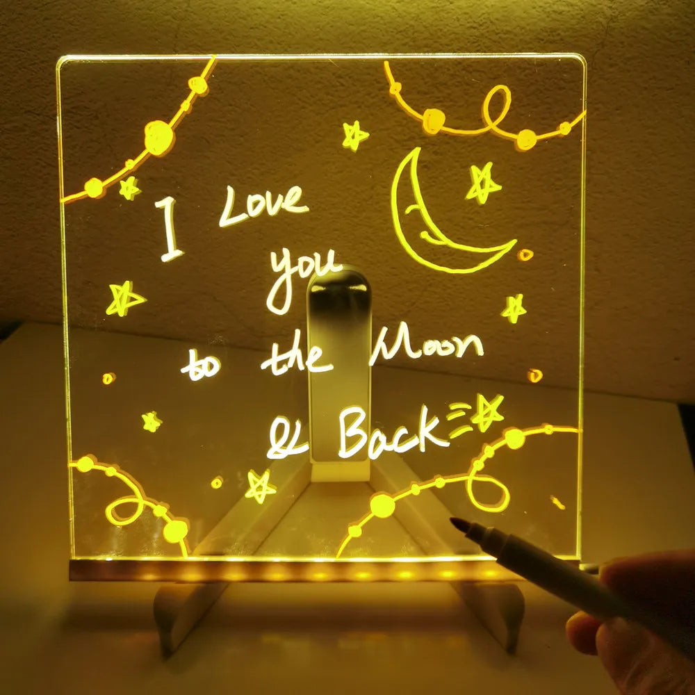 Drawing Light™ - Shining stories - Illuminated drawing board