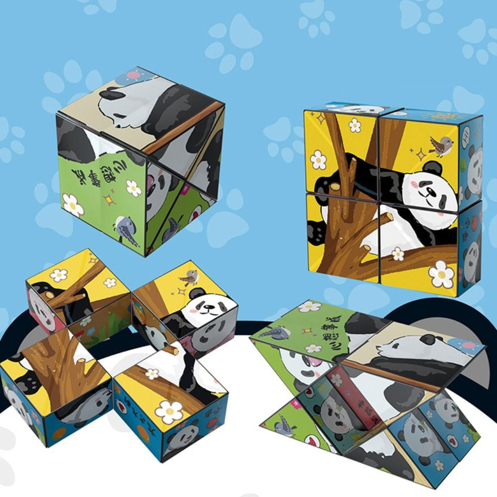 Panda Puzzle™ - Educational fun - Puzzle Cube