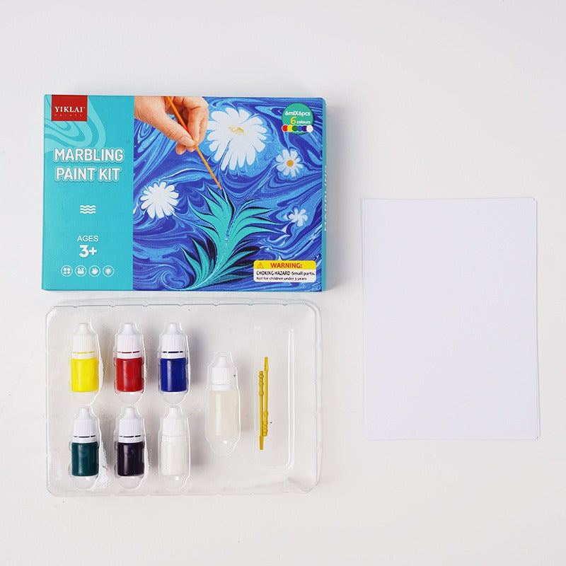 Water Marbling Paint Set™ - colourful water-based artwork | Paint pack