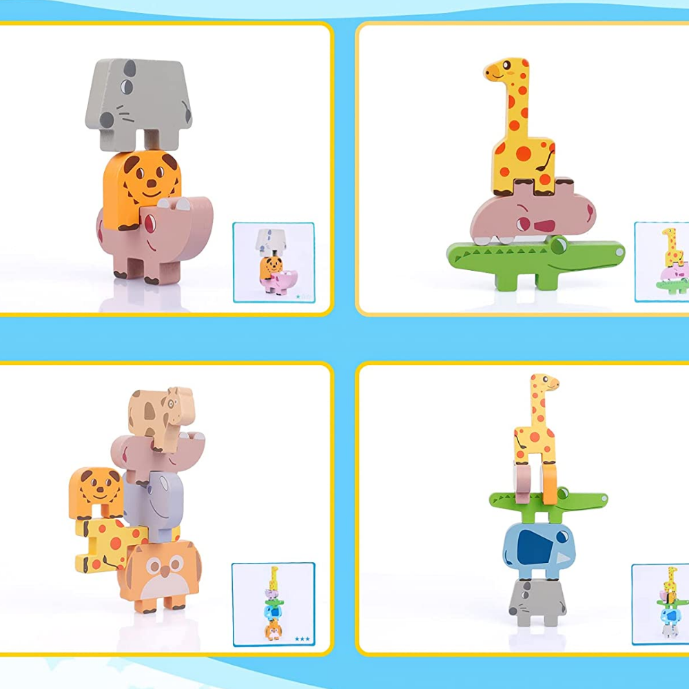 Animal Stacking™ - Improve your identification skills - Assembling game