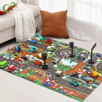 Thumbnail for Car Adventure - Magic City Playmat™ - City Car Play Mat