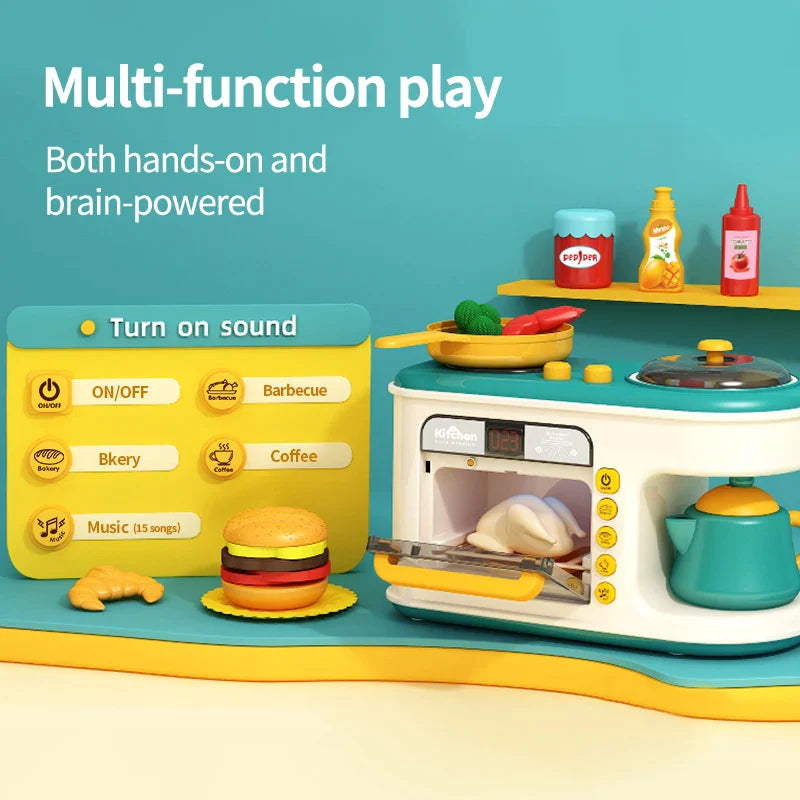 Kitchen Toy™ - Learn to cook playfully - Play kitchen set