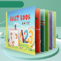 Thumbnail for Quiet Book™ - Develop fine motor skills - Learning book