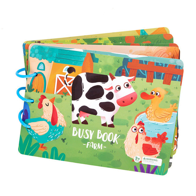 Quiet Book™ - Fun with books - Interactive book