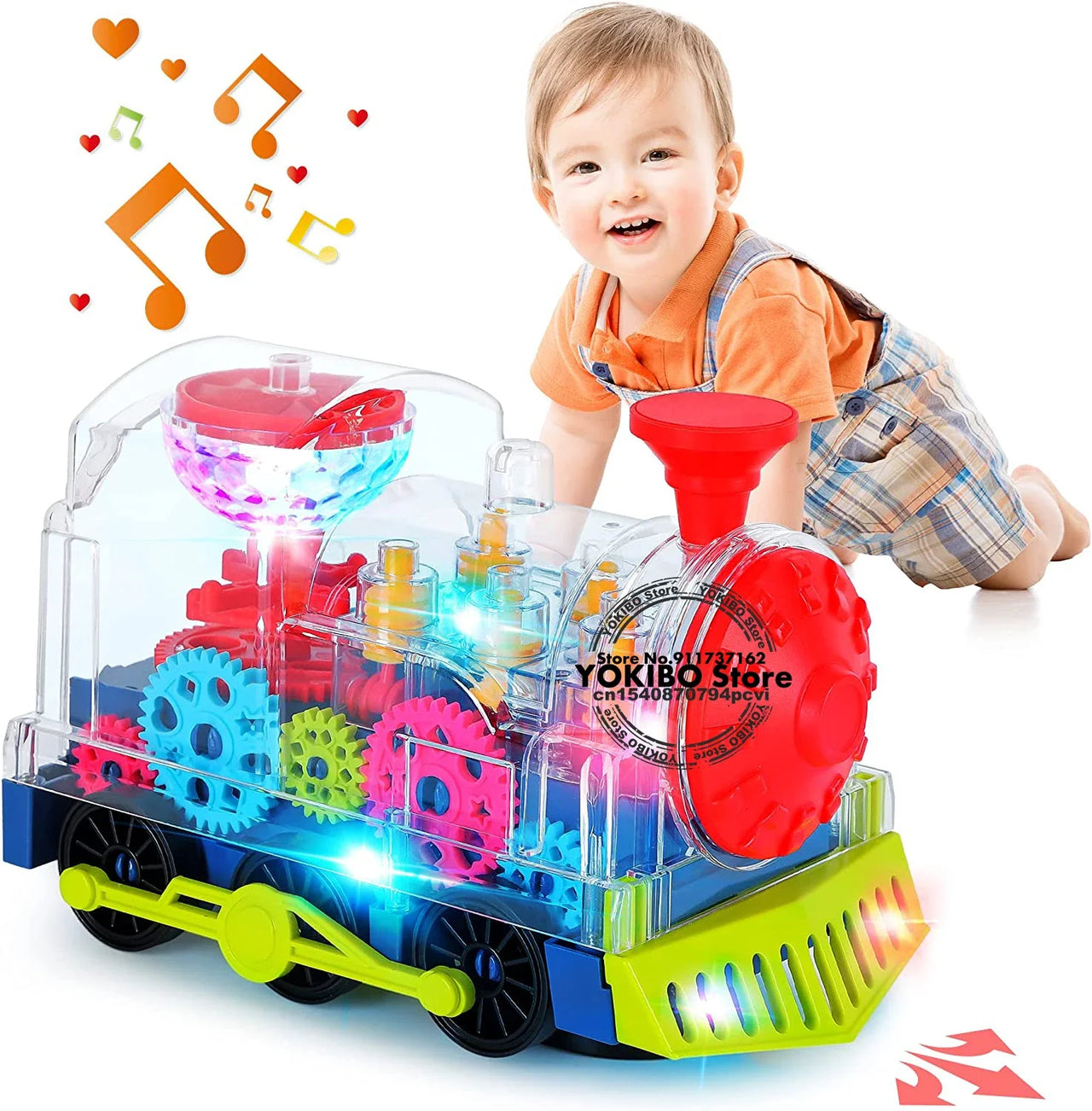 Train light™ - Fantastic and educational - Toy train with lights and music