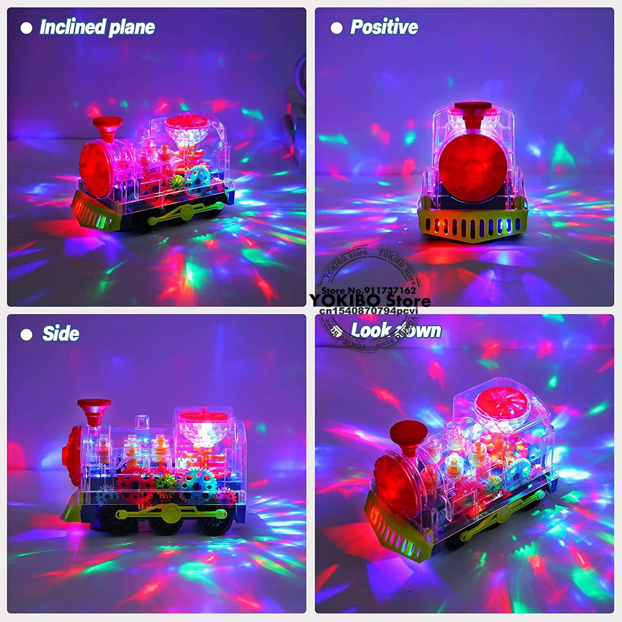 Train light™ - Fantastic and educational - Toy train with lights and music