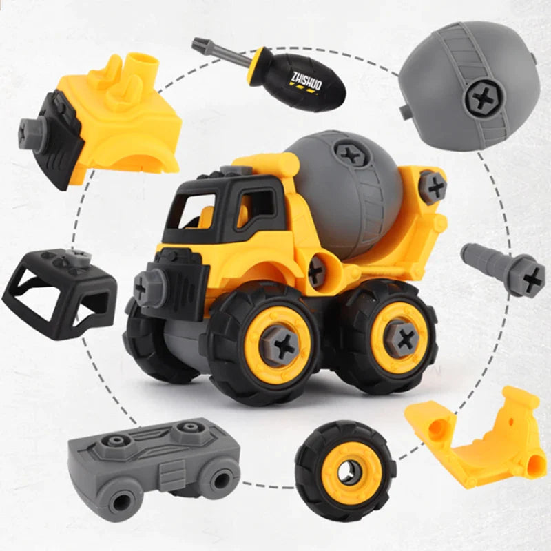 Construction Trucks™ -Engineering and imagination with construction vehicles - DIY Construction Vehicle