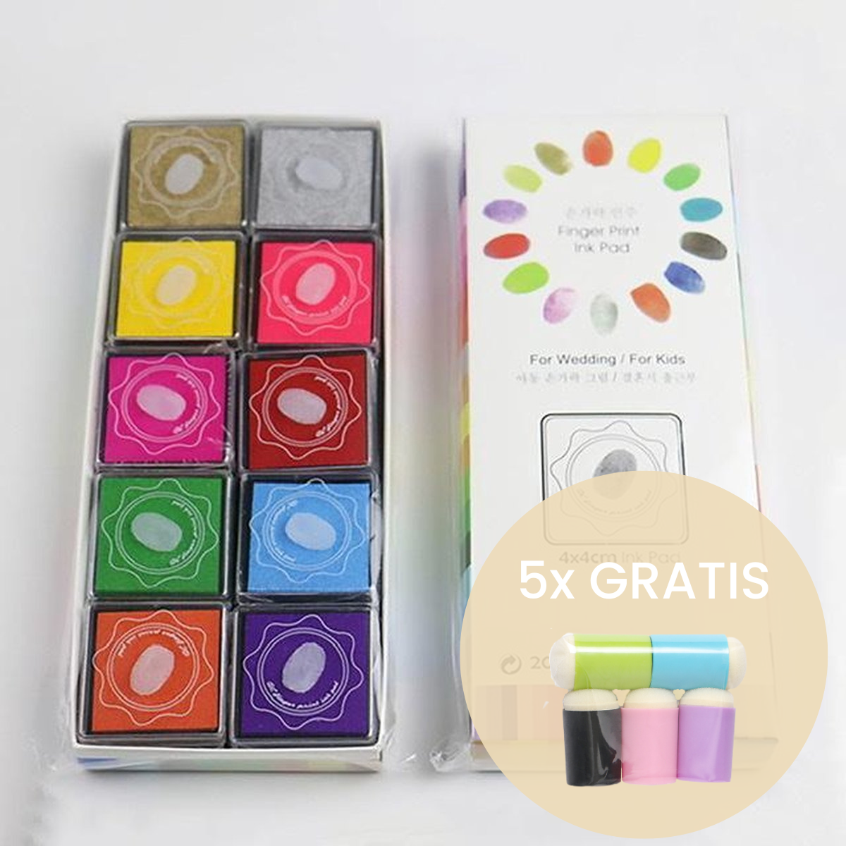 Finger Paint™ Easy and safe painting with finger sponges Finger pa