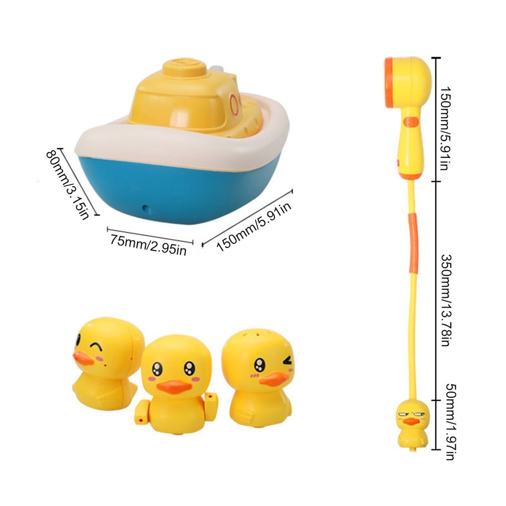 Duck Shower™ - Bath time becomes a party - Children's duck shower