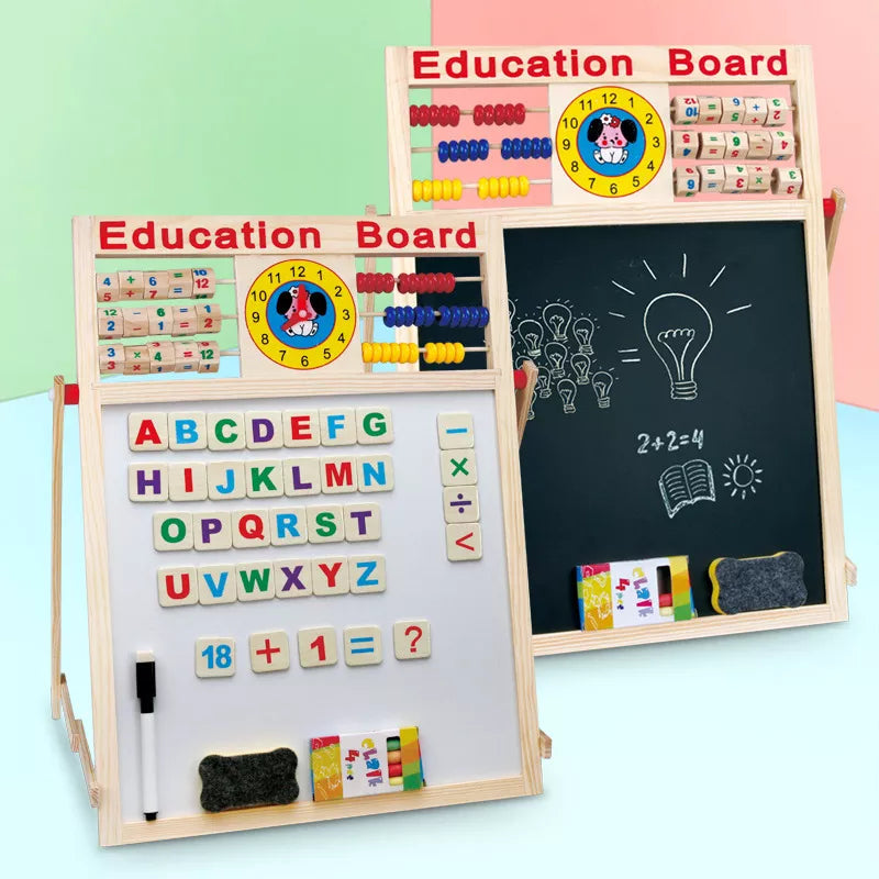 Woods™ - Learning to count and write - Multifunctional magnetic whiteboard