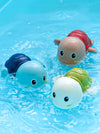 Bath Buddies™ - Bath with cute sea creatures! - Swimming turtles