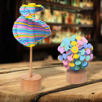 Thumbnail for Woods™ - Rotating wooden lollipop - Wooden stress toy