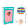 Woods™ - Rotating wooden lollipop - Wooden stress toy