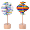 Woods™ - Rotating wooden lollipop - Wooden stress toy