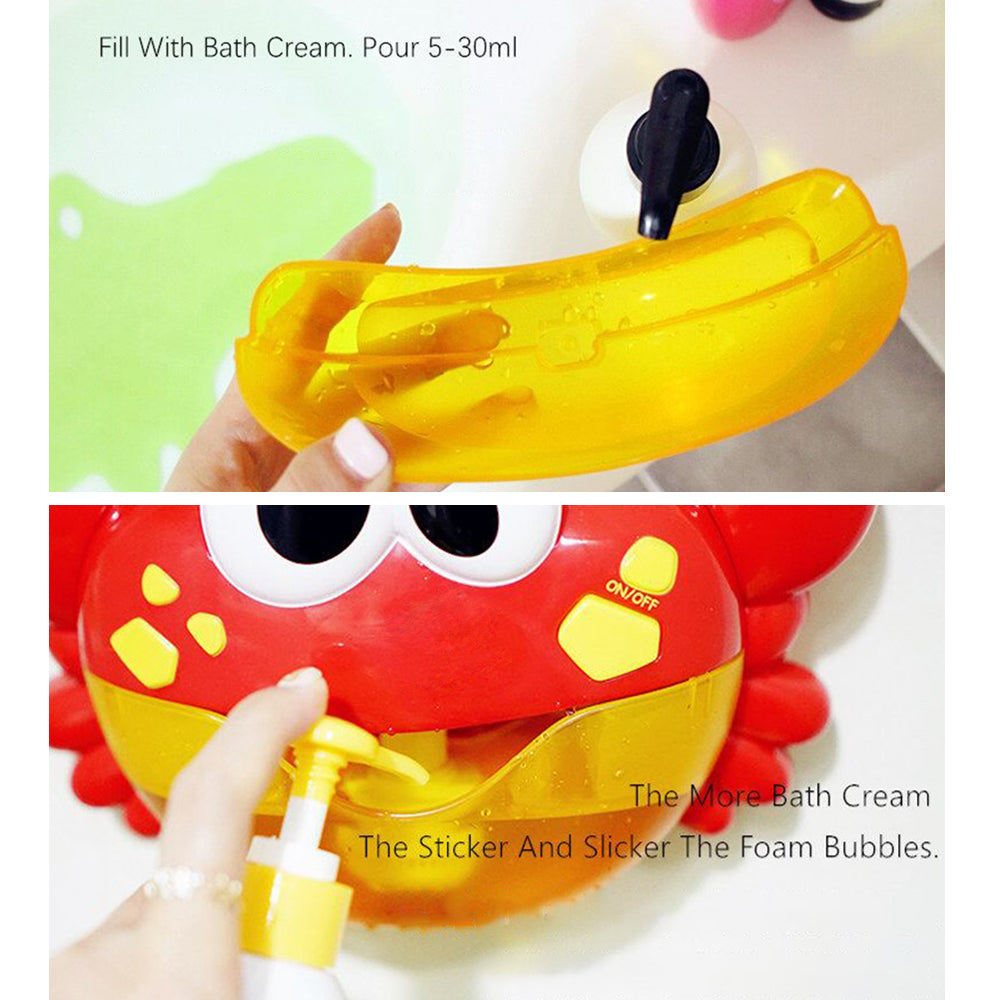 Bubble Crab™ - Bath with bubbles - Bath crab