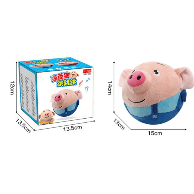 Jumping Piggy Ball™ | Adorable jumping piggy - Interactive toy ball