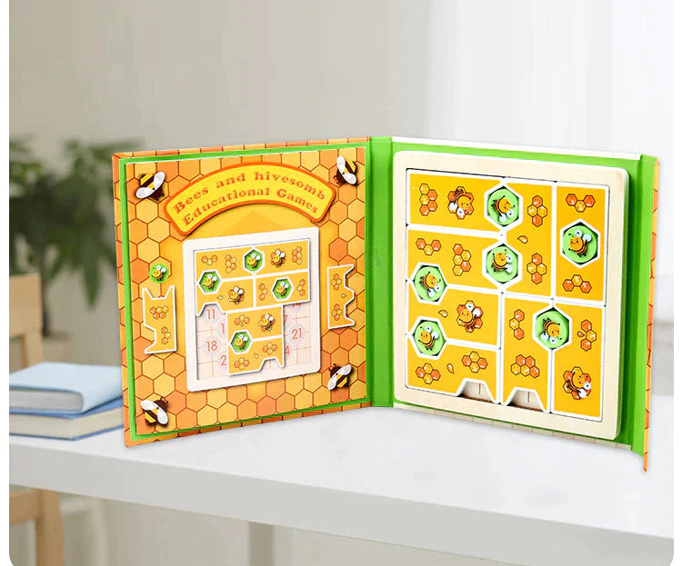 BeePuzzle™ - Fun bee puzzle! - Educational puzzle