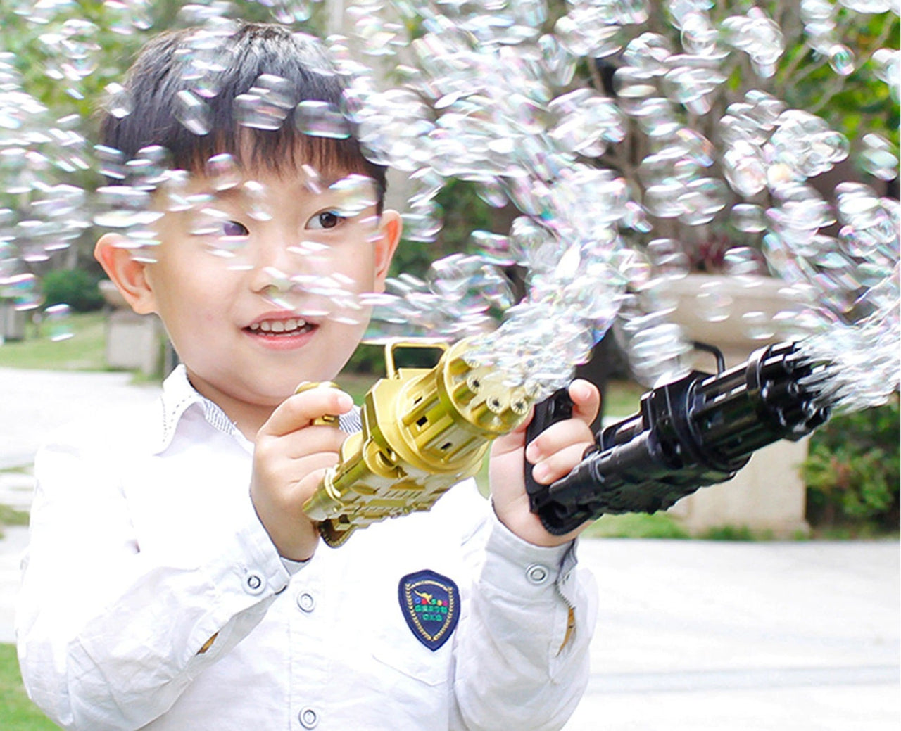 Bubble Gun™ - Magnificent bubble rain - Bubble gun