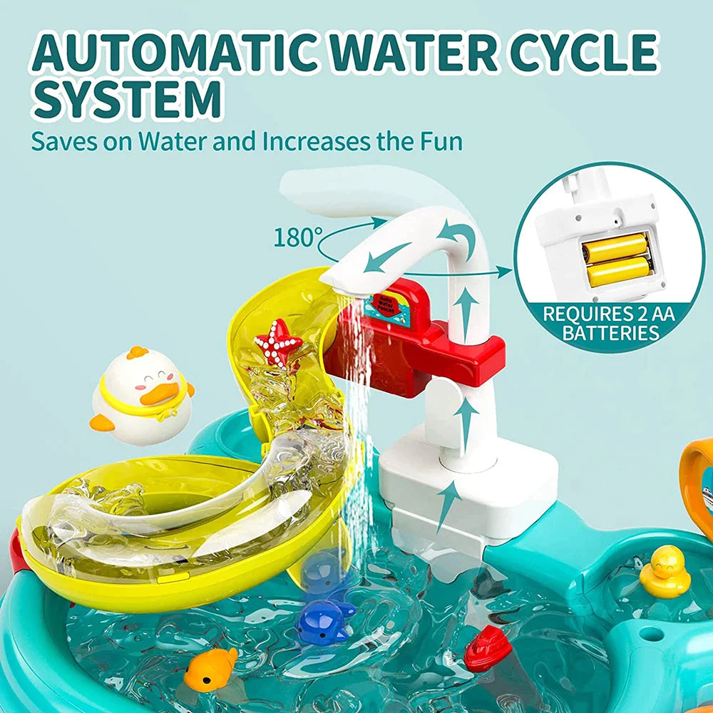 Kitchen toy™ - Water games for all - Play kitchen sink