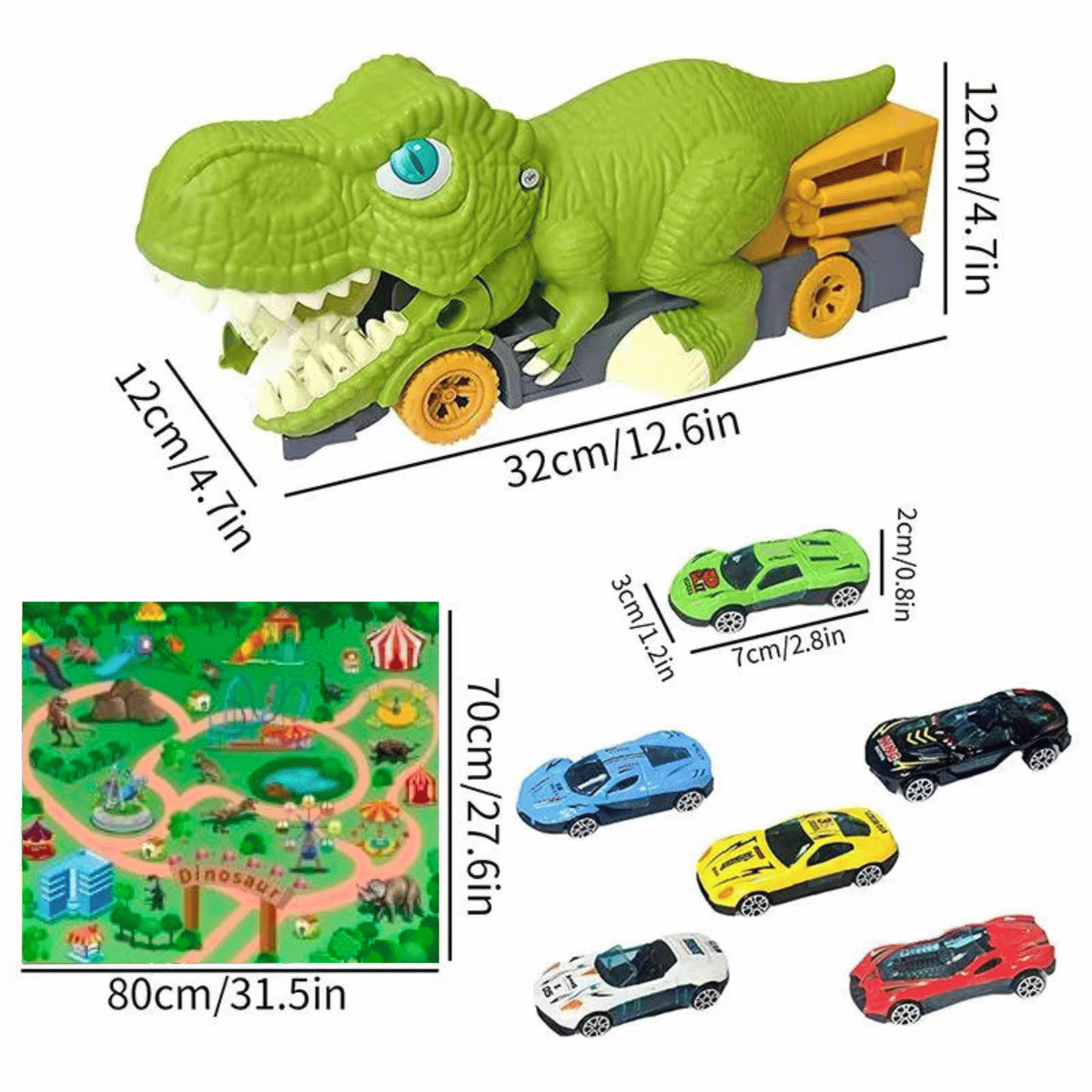 Dino Car Truck™ - Go back to prehistory - Dinosaur toy car